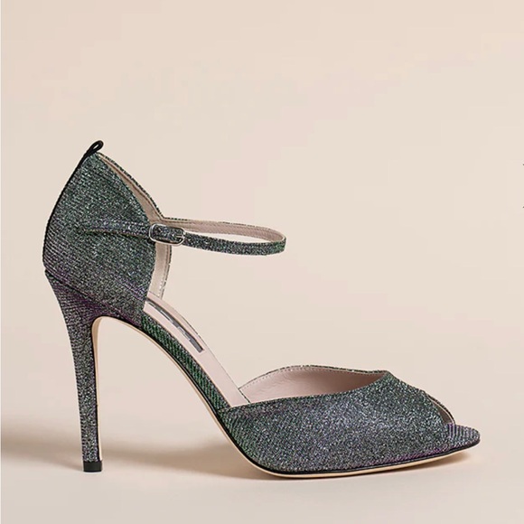 SJP by Sarah Jessica Parker Ursula, open-toed d’orsay silouhettes, size 38 1/2 - Picture 2 of 4